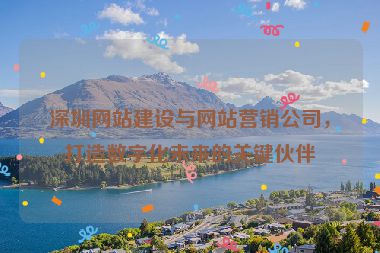 深圳網(wǎng)站建設(shè)與網(wǎng)站營(yíng)銷(xiāo)公司，打造數(shù)字化未來(lái)的關(guān)鍵伙伴