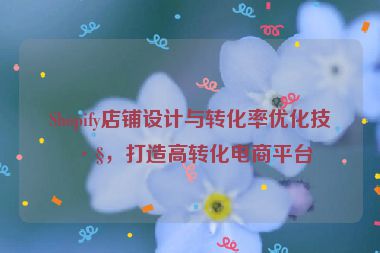 Shopify店鋪設(shè)計與轉(zhuǎn)化率優(yōu)化技巧，打造高轉(zhuǎn)化電商平臺