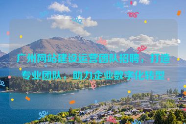 廣州網(wǎng)站建設(shè)運(yùn)營(yíng)團(tuán)隊(duì)招聘，打造專(zhuān)業(yè)團(tuán)隊(duì)，助力企業(yè)數(shù)字化轉(zhuǎn)型