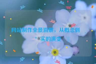 網(wǎng)站制作全景洞察，從概念到現(xiàn)實的演變