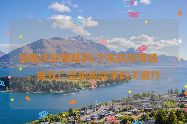 智能出價(jià)策略的5個(gè)實(shí)戰(zhàn)應(yīng)用場景，提升廣告投放效率的關(guān)鍵方法
