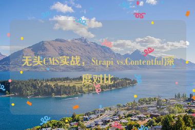 無頭CMS實戰(zhàn)，Strapi vs.Contentful深度對比
