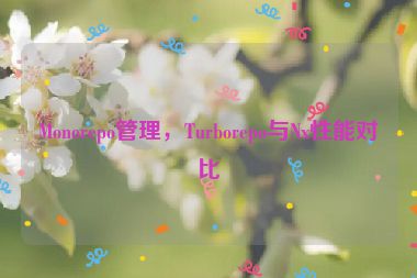Monorepo管理，Turborepo與Nx性能對(duì)比